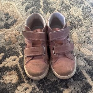 Naturino Pink Glitter Kids Sneakers
